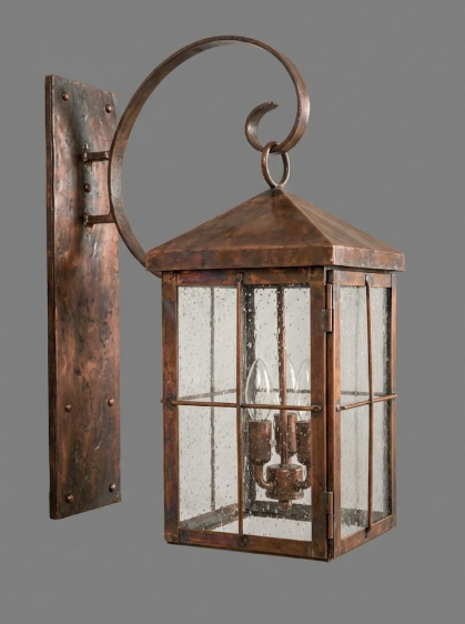 The El Dorado Steel Lantern Pendant LIght Custom Design