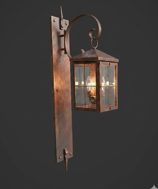 The El Dorado Steel Lantern Pendant LIght Custom Design