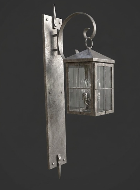 The El Dorado Steel Lantern Pendant LIght Custom Design
