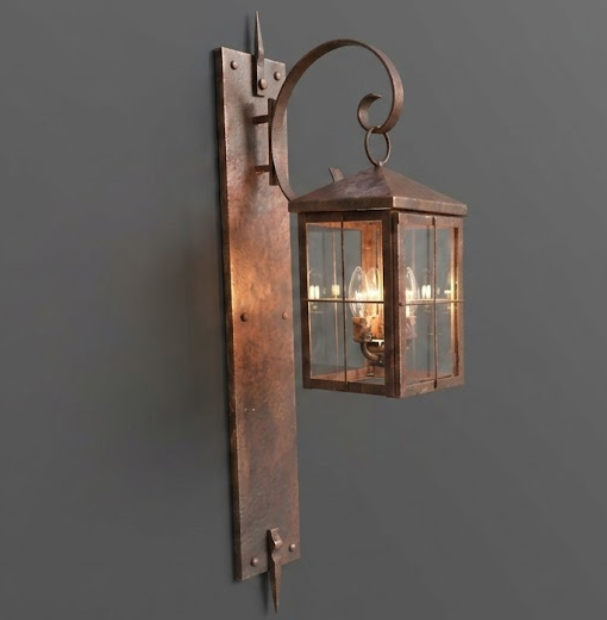 The El Dorado Steel Lantern Pendant LIght Custom Design