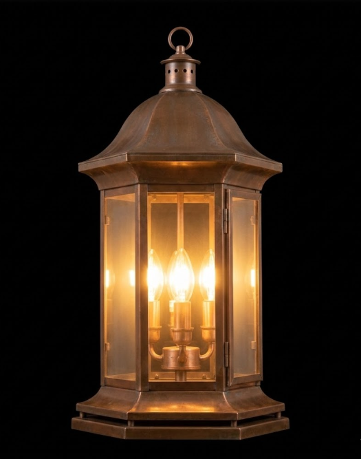 The Montego Bay Lighthouse Coastal Nautical Lantern Custom Design