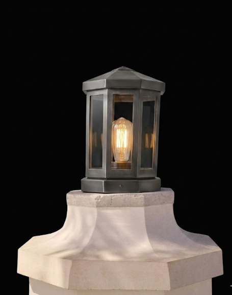 The Baja Bay Coastal Nautical Copper Lantern Pendant Light Custom Design