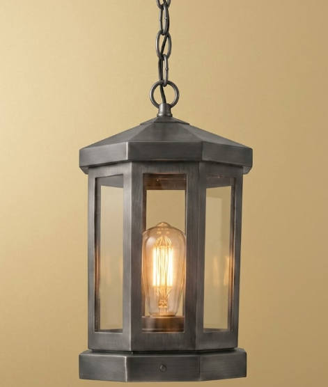 The Baja Bay Coastal Nautical Copper Lantern Pendant Light Custom Design