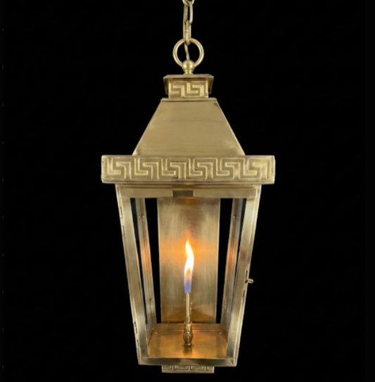 The Aztec Copper Lantern Kitchen Island Pendant Light Custom Design