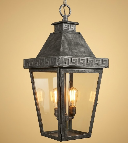 The Aztec Copper Lantern Kitchen Island Pendant Light Custom Design