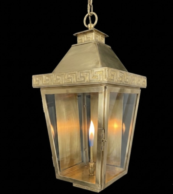 The Aztec Copper Lantern Kitchen Island Pendant Light Custom Design