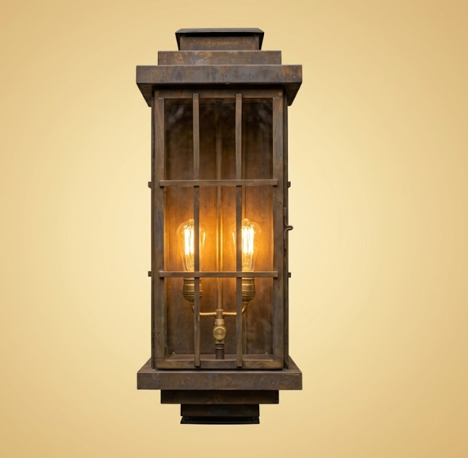 The Montague Copper Lantern Pendant Light Custom Design