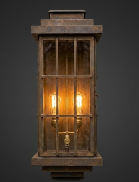 The Montague Copper Lantern Pendant Light Custom Design