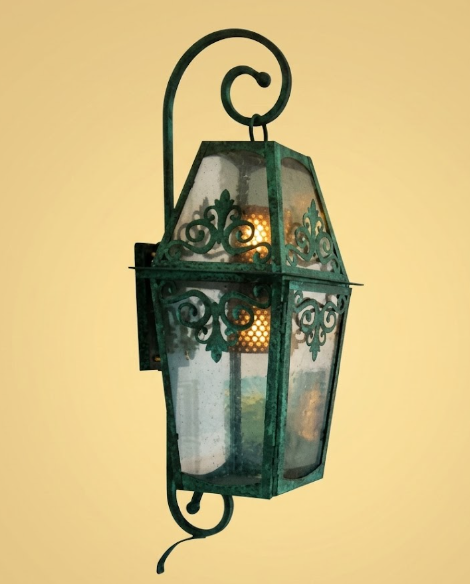 The Calypso Copper Lantern Pendant Light Custom Design