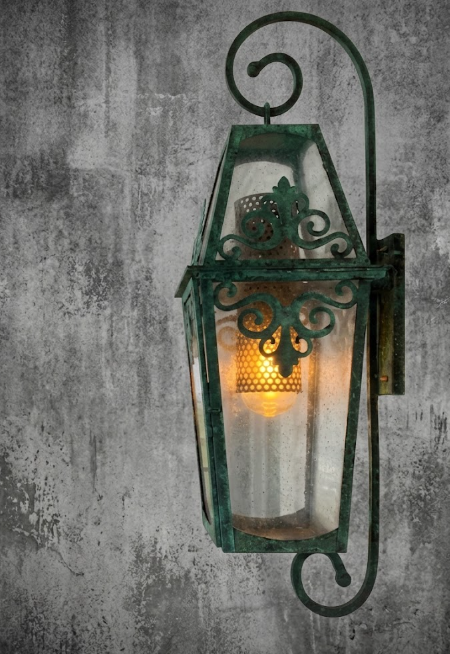 The Calypso Copper Lantern Pendant Light Custom Design