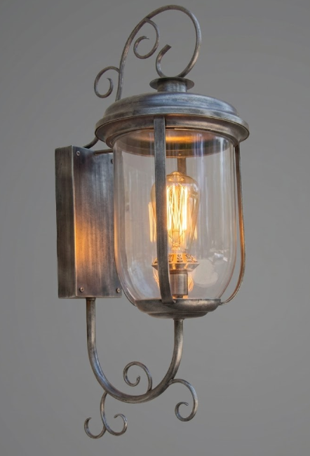 The South Beach Copper Lantern Kitchen Island Pendant Light Custom Design