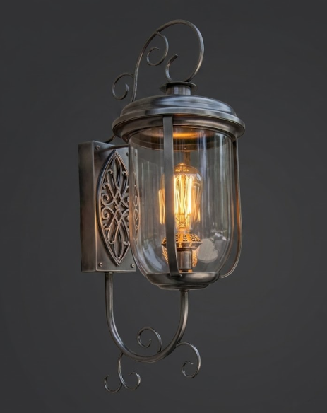 The South Beach Copper Lantern Kitchen Island Pendant Light Custom Design