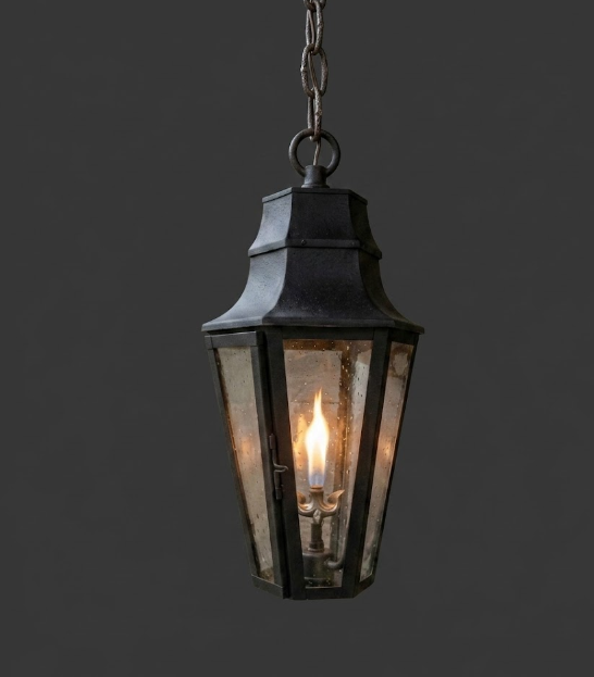 The Broughton Copper Lantern Kitchen Island Pendant Light Custom Design