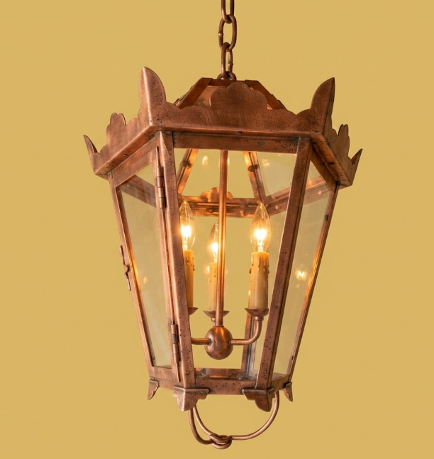 The Manor Copper Lantern Pendant Light Custom Design