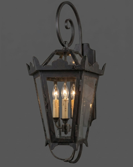 The Manor Copper Lantern Pendant Light Custom Design