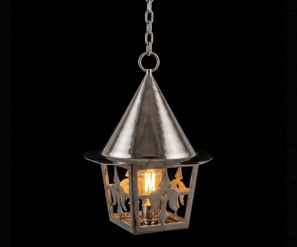 The Ginger Bread House Copper Lantern Pendant Light