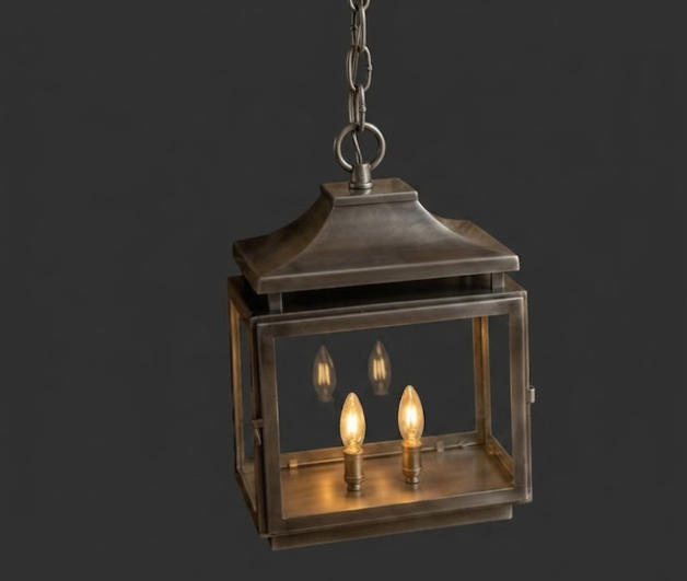 The Marabella Copper Lantern Pendant Light Custom Design
