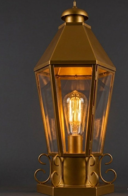The Trinidad Bay Coastal Copper Lantern Pendant LIght