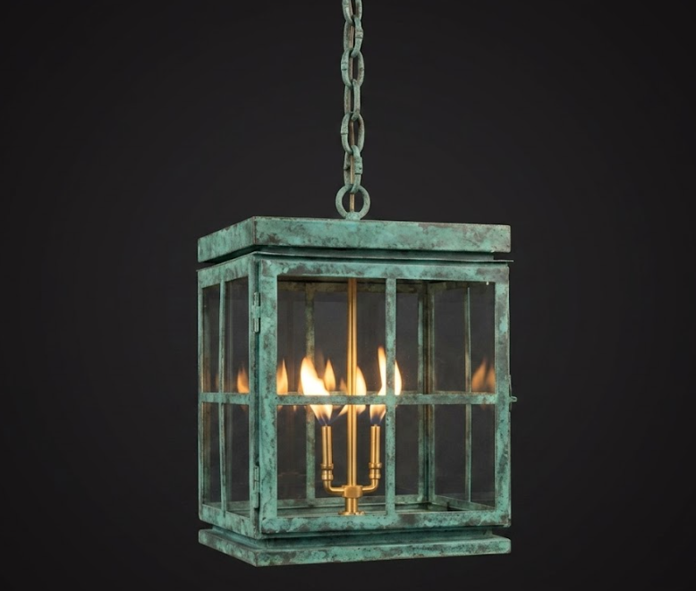 The Onyx Copper Lantern Pendant Light Custom Design