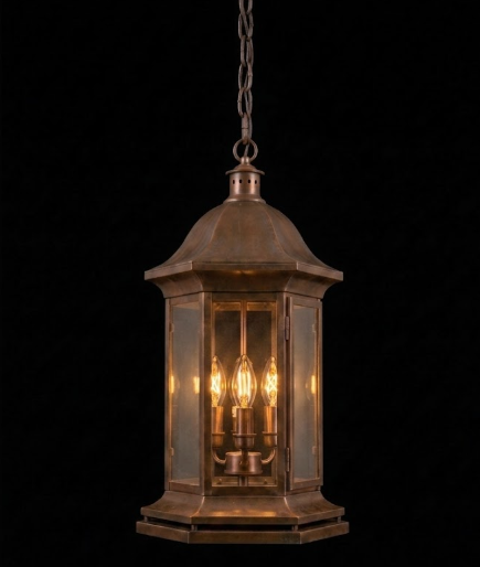 The Montego Bay Lighthouse Coastal Nautical Lantern Custom Design