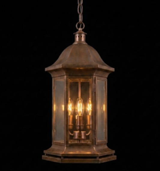 The Montego Bay Lighthouse Coastal Nautical Lantern Custom Design