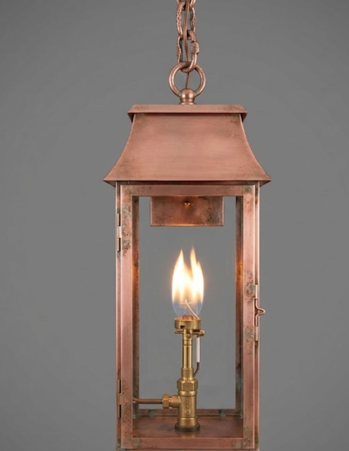 The AL BAR Copper Lantern Kitchen Island Pendant Light Custom Design