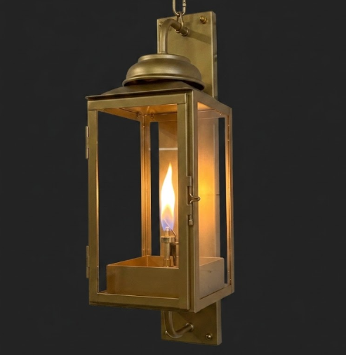 The Ted Juszczyk Copper Lantern Pendant Light Custom Design