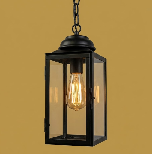 The Ted Juszczyk Copper Lantern Pendant Light Custom Design