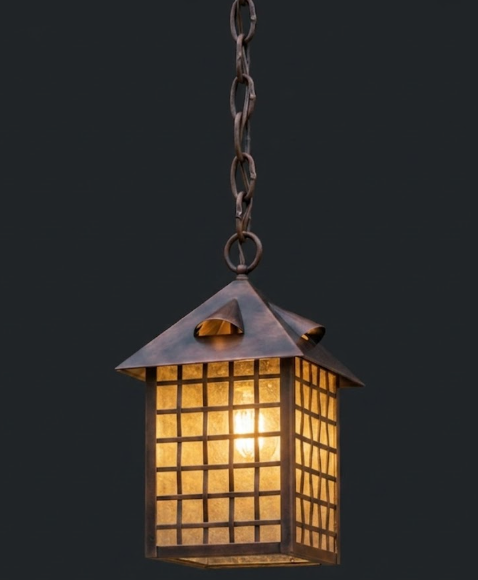 The Bird Cage Copper Lantern Pendant Light Custom Design