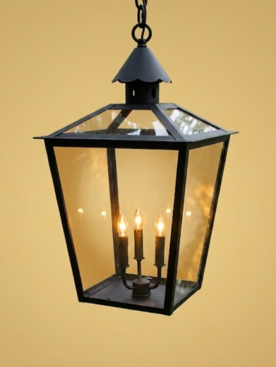 The Volturno Copper Lantern Pendant Light Custom Design