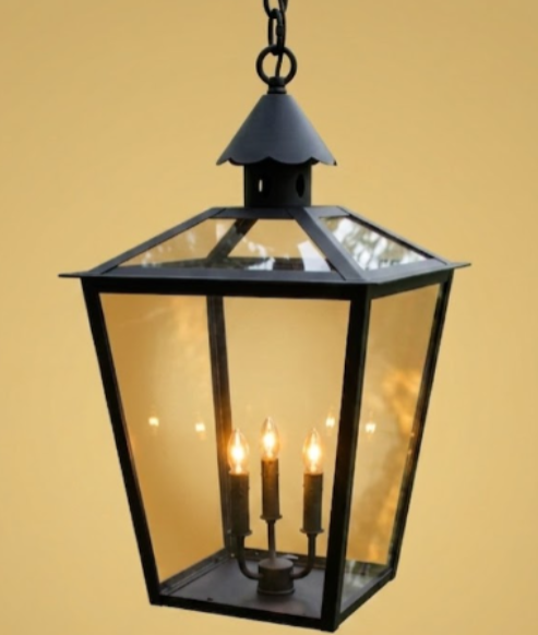 The Volturno Copper Lantern Pendant Light Custom Design