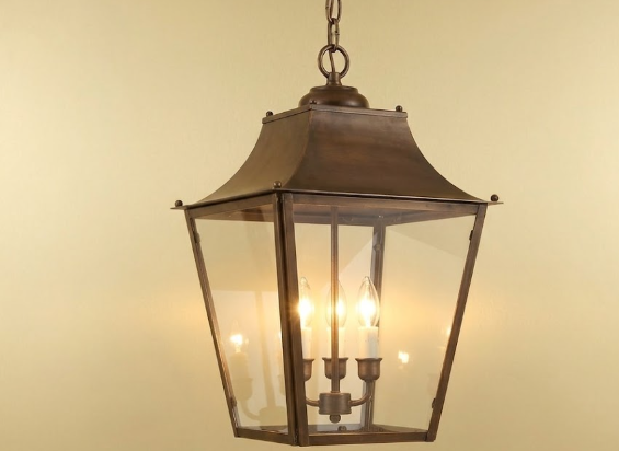The Kansas Copper Lantern Pendant Light Custom Design