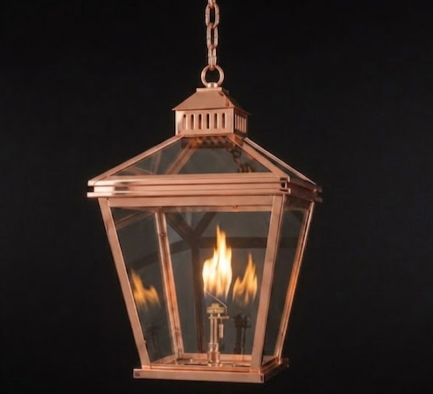 The Angelo Copper Lantern Pendant Light Custom Design