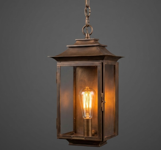 The Sapporo Copper Lantern Pendant Light Custom Design