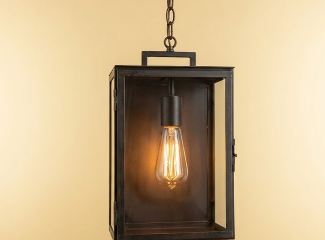 The Briarwood Copper Lantern Pendant Light Custom Design