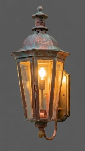 The Cartagena Copper Lantern Kitchen Island Pendant Light Custom Design