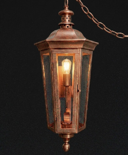 The Cartagena Copper Lantern Kitchen Island Pendant Light Custom Design