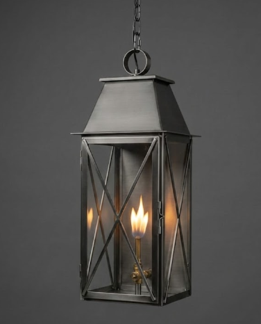 The Bogota Copper Lantern Pendant Light Custom Design