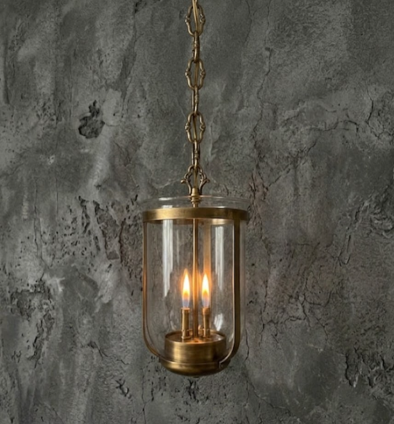 The French Country Copper Lantern Kitchen Island Pendant Light Custom Design