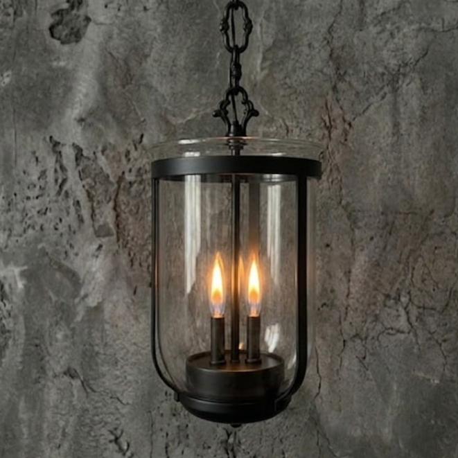 The French Country Copper Lantern Kitchen Island Pendant Light Custom Design