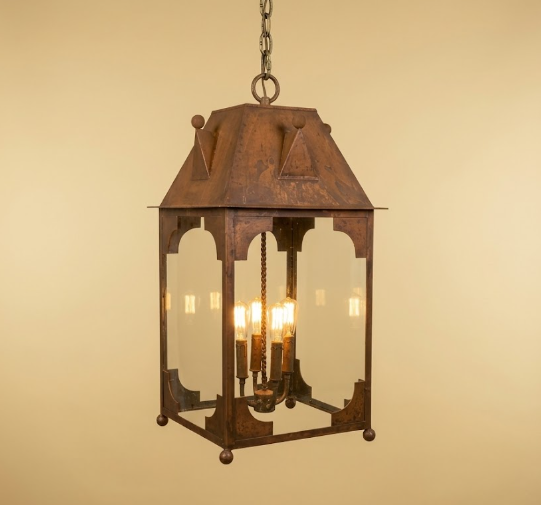 The Sanctuary Copper Lantern Pendant Light Custom Design
