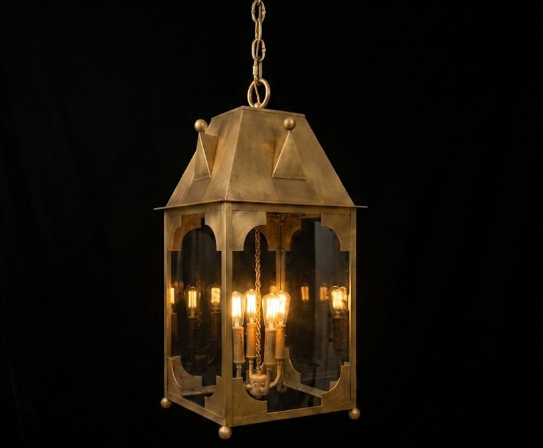 The Sanctuary Copper Lantern Pendant Light Custom Design