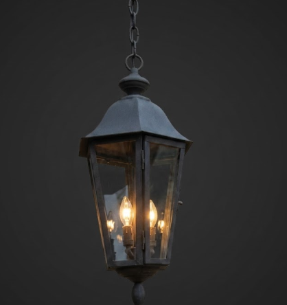 The Lexington Copper Lantern Pendant Light Custom Design