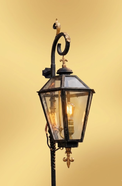 The New Orleans Steel Lantern Pendant Light Custom Design