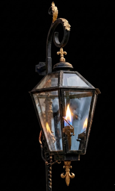 The New Orleans Steel Lantern Pendant Light Custom Design