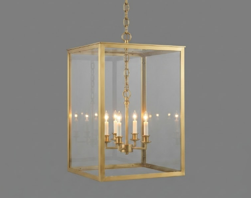 The London Copper Lantern Kitchen Island Pendant Light Custom Design