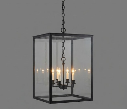 The London Copper Lantern Kitchen Island Pendant Light Custom Design