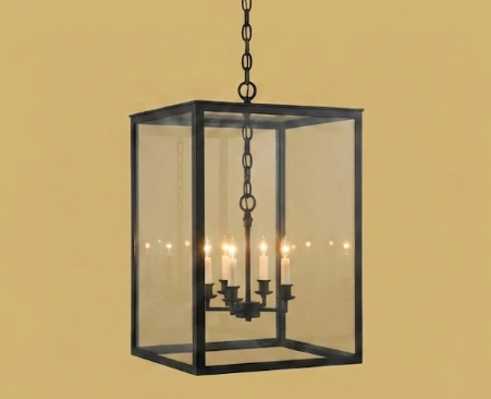 The London Copper Lantern Kitchen Island Pendant Light Custom Design
