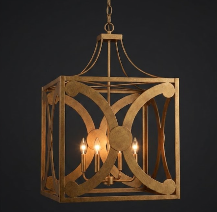 The Delphi Copper Lantern Kitchen Island Pendant Lights Custom Design