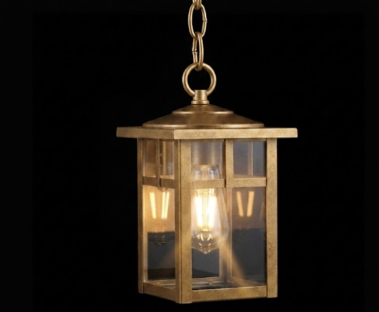 The Carmel Copper Lantern Kitchen Island Pendant Light Custom Design
